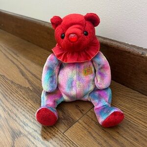 Ty Beanie Babies July the‎ Birthday Bear Plush 2001